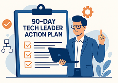 10 quick wins for your first 90 days as a tech leader